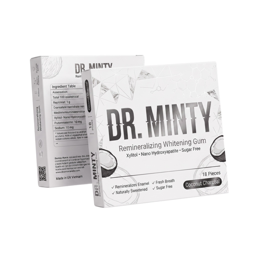 Dr. Minty Remineralizing Whitening Gum
