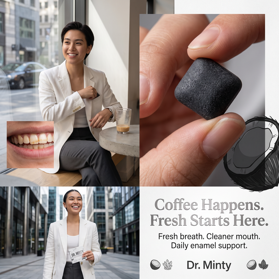 Dr. Minty Remineralizing Whitening Gum